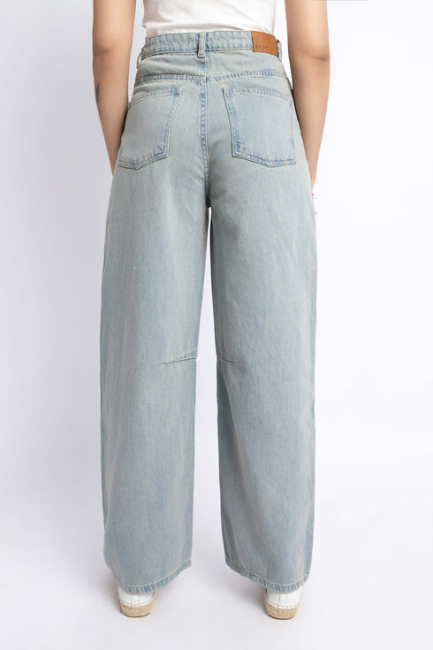The Vintage Wash Baggy Fit Jeans